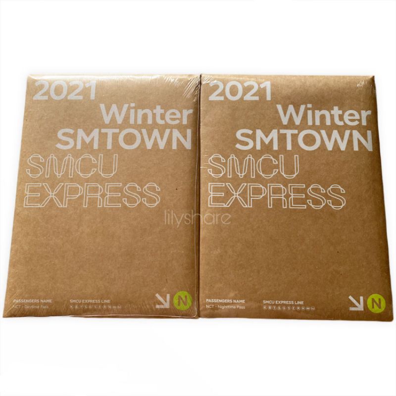 (+POSTER) NCT DAYTIME & NIGHTTIME PASS 2021 Winter SMTOWN : SMCU EXPRESS ALBUM