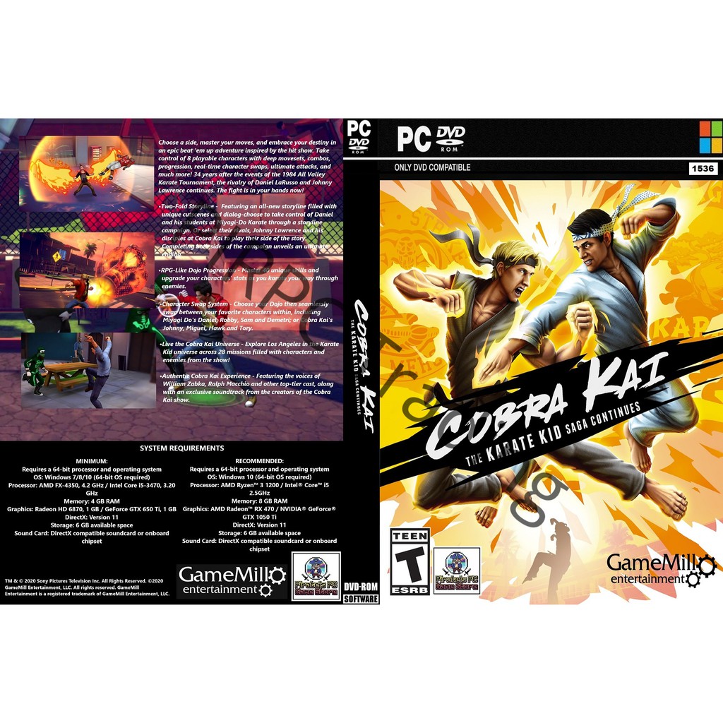 (PC) Cobra Kai The Karate Kid Saga ต่อ
