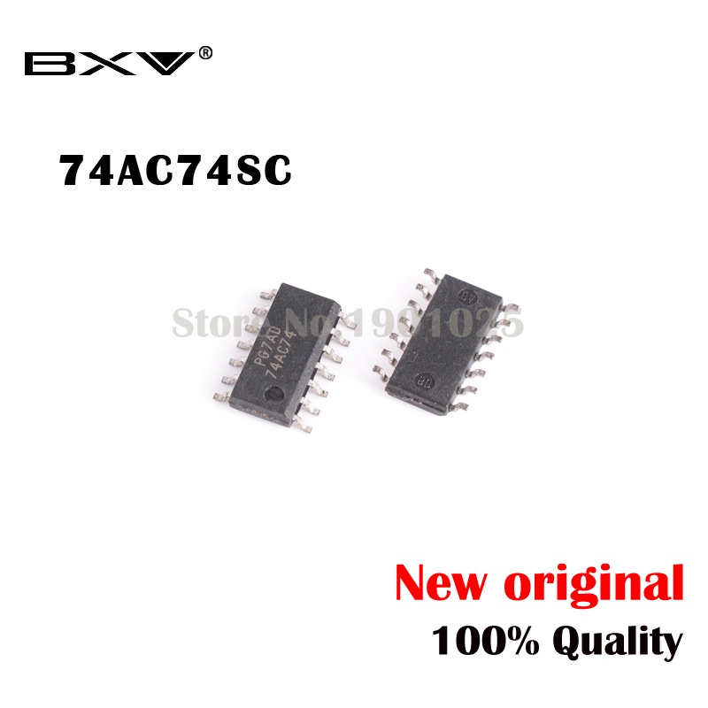 ฟรี shippin 10 ชิ้น/ล็อต 74AC74SC 74AC74 SOP14 แท้