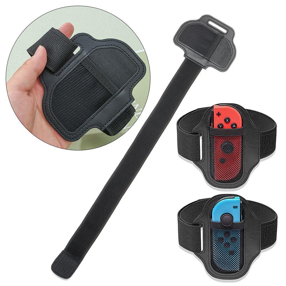 Banana1 2PCS Leg Strap Sports Fit Adventure Adjustable Game Handle Holder for Switch Joycon