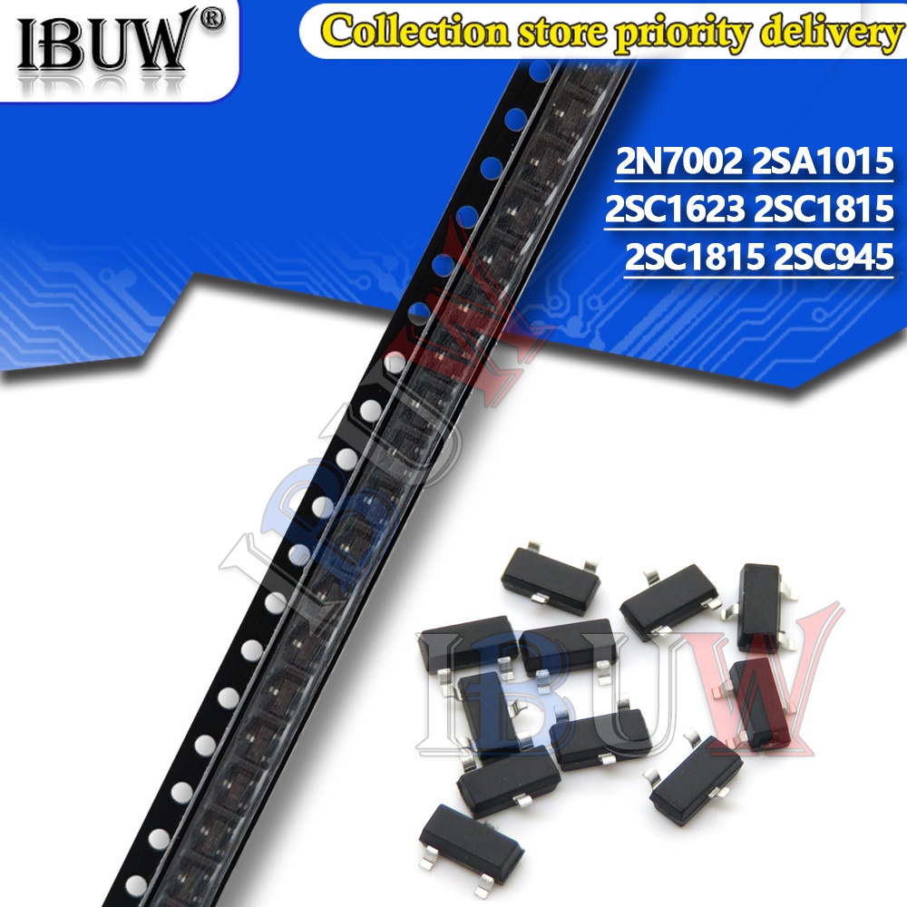 3000PCS 2N7002 2SA1015 2SC1623 2SC1815 2SC945 A1015 C1623 C1815 C945 SOT23 วงจรรวม