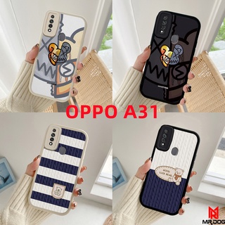 เคส OPPO A31 เคสโทรศัพท์ซิลิโคนกันกระแทก หมีรุนแรง KLQ