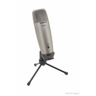Samson : C01U Pro (ไมโครโฟน Condenser แบบ USB แพทเทิร์นการรับเสียงแบบ Hypercardioid พร้อม Built-in Headphone Amp ในตัว)