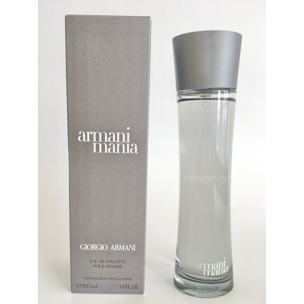 GIORGIO ARMANI Armani Mania Eau de Toilette For Men ขนาด 100 ml. [ของแท้ 100% พร้อมกล่อง]