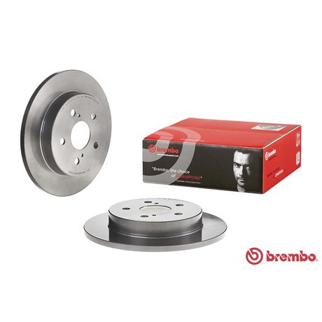 จานเบรคหลัง CAMRY ASV70 C-HR 1.8 HARRIER ZSU60 COROLLA CROSS ES300h NX200t NX300h UX250h UX300e /ใบ