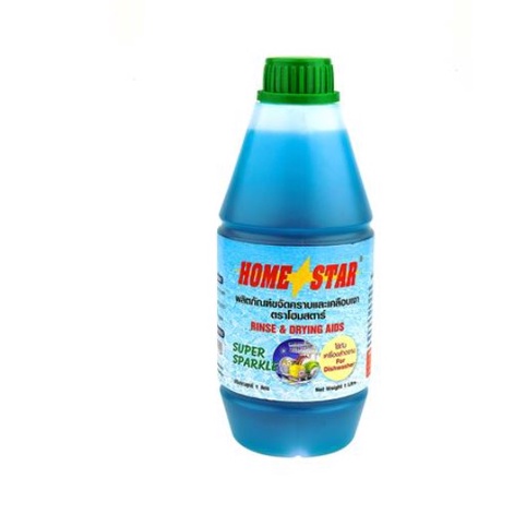 น้ำยาขจัดคราบเคลือบเงาภาชนะ HOME STAR 1,000ml