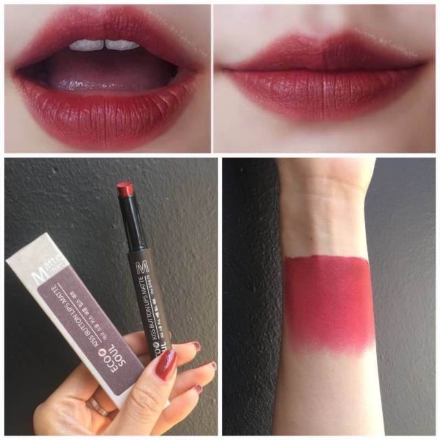 Eco soul matte lipstick ลิปสติก❤