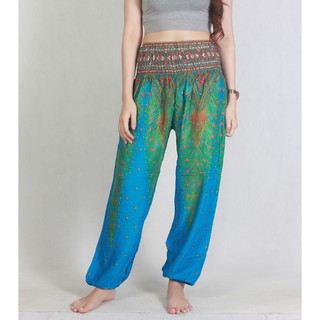 กางเกงช้าง กางเกงโยคะ กางเกงกระโปรง Thai  Elephant pants Palazzo pants Yoga Pants THE39