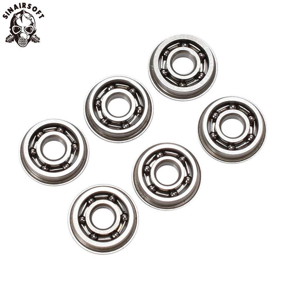 6 มม. 7 มม. 8 มม. 9 มม.สแตนเลสสตีลความแม่นยําสูงลูกปืนสําหรับ Airsoft AEG