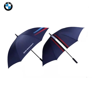 BMW Car Umbrella Car Shop Custom Gifts 225i 320 330 425i 430i 525i 530i 540i 630i 730li 740li 750li 760li X1 X2 X3 X4 X5 X6 X7 X8 Z4 Motorsport Straight Handle Blue Parasol