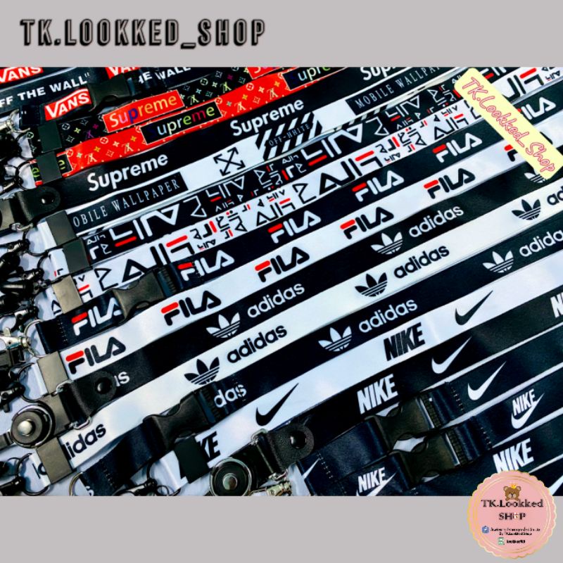 ***พร้อมส่งในไทย สายคล้องคอ สายคล้องบัตรพนักงาน มีให้เลือกมากกว่า 30 แบบ สายคล้องโทรศัพท์มือถือ