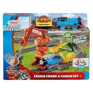 Thomas &amp; Friends™ Cassia Crane &amp; Cargo Set รถไฟโทมัสใส่ถ่าน รถไฟวิ่งราง รุ่น GHK83 ของเล่นรถไฟ โทมัส