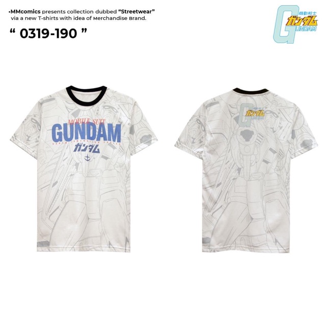 Marvel เสื้อลิขสิทธิ์แท้ 100% ลาย Gundam