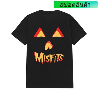 เสื้อยืด พิมพ์ลายโลโก้ Rockerstar Jack-O-lantern