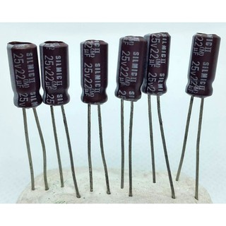 คาปาซิเตอร์  Capacitor ELNA SILMIC II  22UF 25V แท้ๆตาม DATA