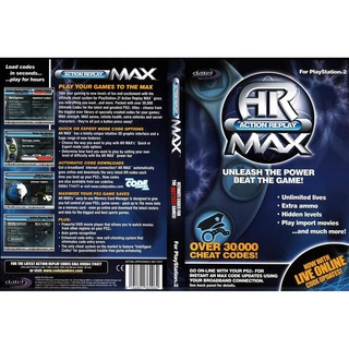 Action Replay Max แผ่นสูตรโกง PS2