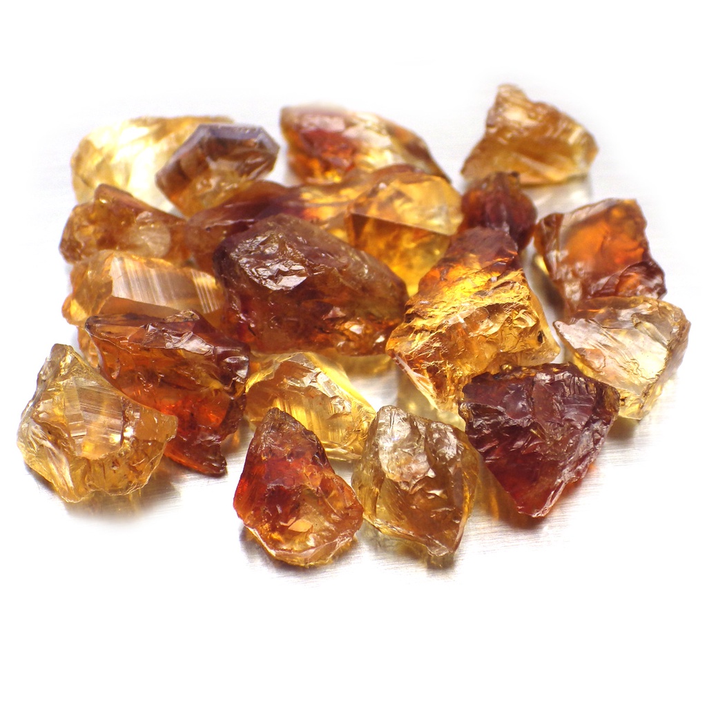 พลอย ก้อน ดิบ ซิทริน ธรรมชาติ แท้ ( Natural Citrine ) หนักรวม 50 กะรัต