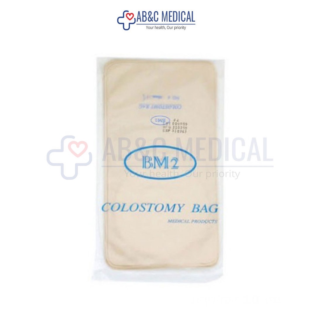 ถุงอุจจาระ ถุงโคลอสโตมี่ (Colostomy Bag) 10 ชิ้น