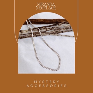 MA613: Miranda Necklace | Mystery Accessories สร้อย สร้อยคอ สร้อยคอเพชร สร้อยคอแฟชั่น