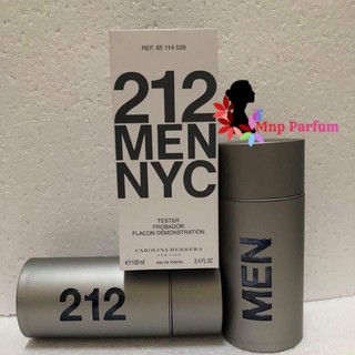 Carolina Herrera 212 Men NYC Edt 100 ml. ( Tester  Box )