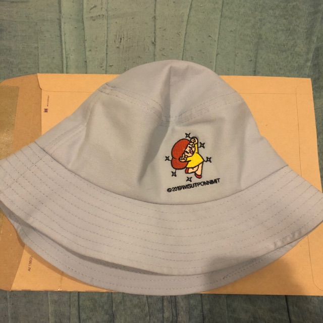 หมวกน้องมะม่วงสีฟ้า x peptein