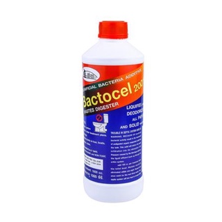 น้ำยาย่อยจุลินทรีย์ 2001 BACTOCEL 300ml. LIQUID MICROBE GREASE TRAP TANK BACTOCEL 2001 300ml