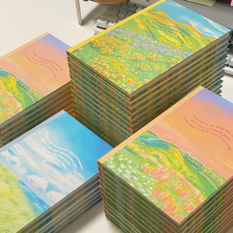 แพลนเนอร์/สมุดโน้ต ใส่ข้อความบนหน้าปกได้ | Meaningful Planner - undated planner & notebook