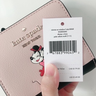 เป๋าตังค์มิกกี้ 2 พับ kate spade limited