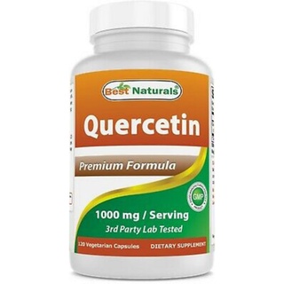 Best Naturals Quercetin 1000 mg/Serving 120 Veggie Capsules