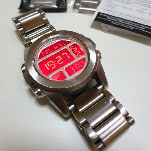 nixon unit ss silver