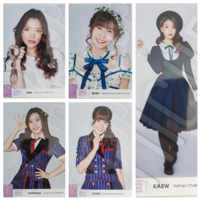 รูป 6th single General Election เนย แก้ว อร ตาหวาน ก่อน BNK48 set เลือกตั้ง GE Orn Noey Tarwaan Kaew
