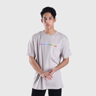 เสื้อยืด คอหยาบ สีเทา Pantone T504