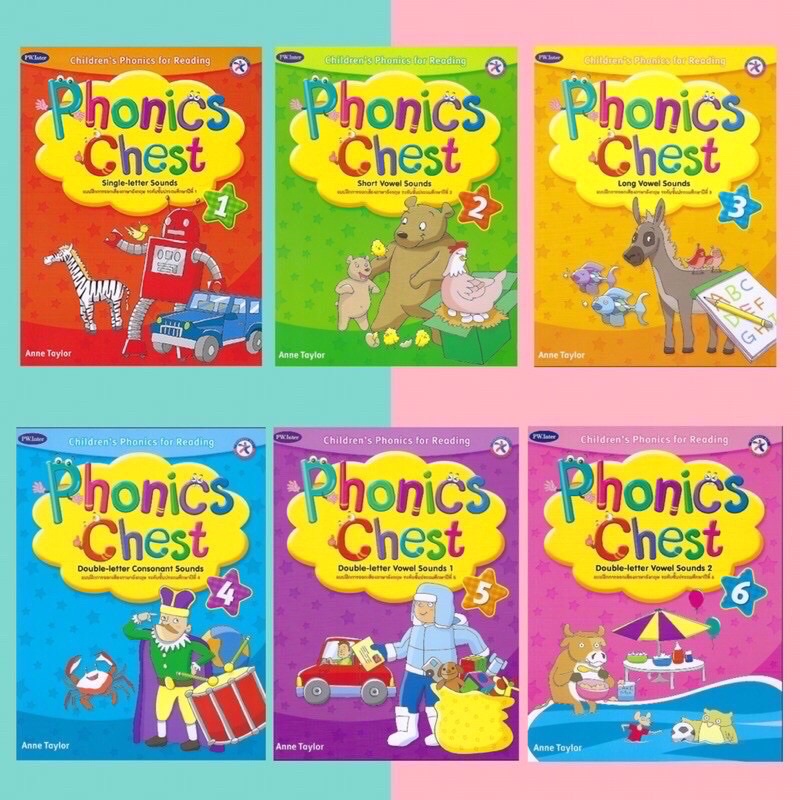 [Penguin Books] phonics Chest ป.1-6