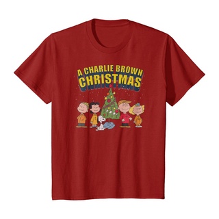 เสื้อยืดผ้าฝ้ายพิมพ์ลายแฟชั่น เสื้อยืด พิมพ์ลาย Peanuts Charlie Brown Christmapecial Halloween สไตล์คลาสสิก ไม่ซ้ําใคร ส