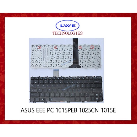 ASUS OEM EEE PC 1025CE 1015CX X101CH 1015pem 1025C 1015PE X101CH Series แป้นพิมพ์แล็ปท็อป