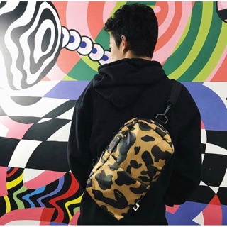 A Bathing Ape Bape Carry On Camo Sling Bag