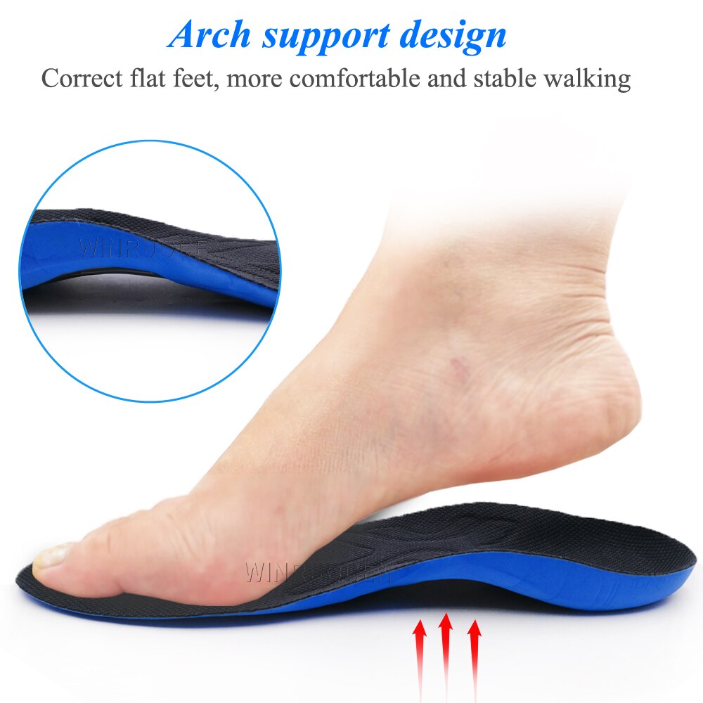 High Quality PU Sports Soft For Shoes Sole Flat Foot Arch Supports ...