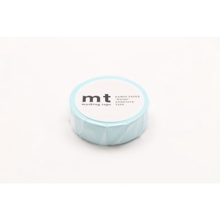 mt masking tape pastel powder blue (MT01P307) / เทปตกแต่งวาชิ สี pastel powder blue แบรนด์ mt masking tape ประเทศญี่ปุ่น