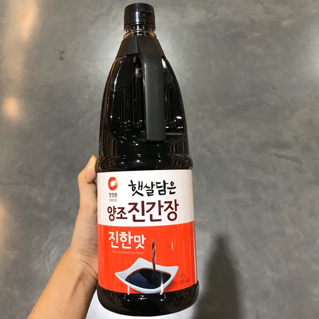 ซอสถั่วเหลืองเกาหลี 1.7ลิตร ตราชองจองวอน พร้อมส่ง