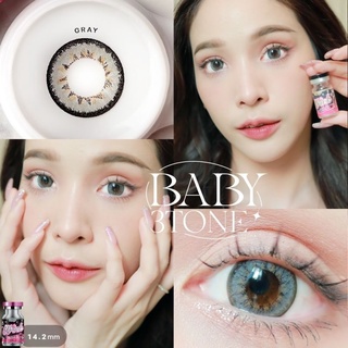 คอนแทคเลนส์ Wink Lens Baby 3tone(Gray,Brown) ค่าสายตา 0.00 ถึง -5.00