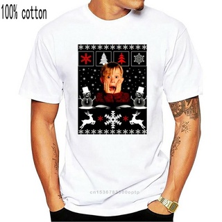 เสื้อยืด พิมพ์ลายกราฟฟิค Home Alone Xmas Kevin Mccallister Xmas สําหรับเด็ก และผู้ใหญ่S-5XL