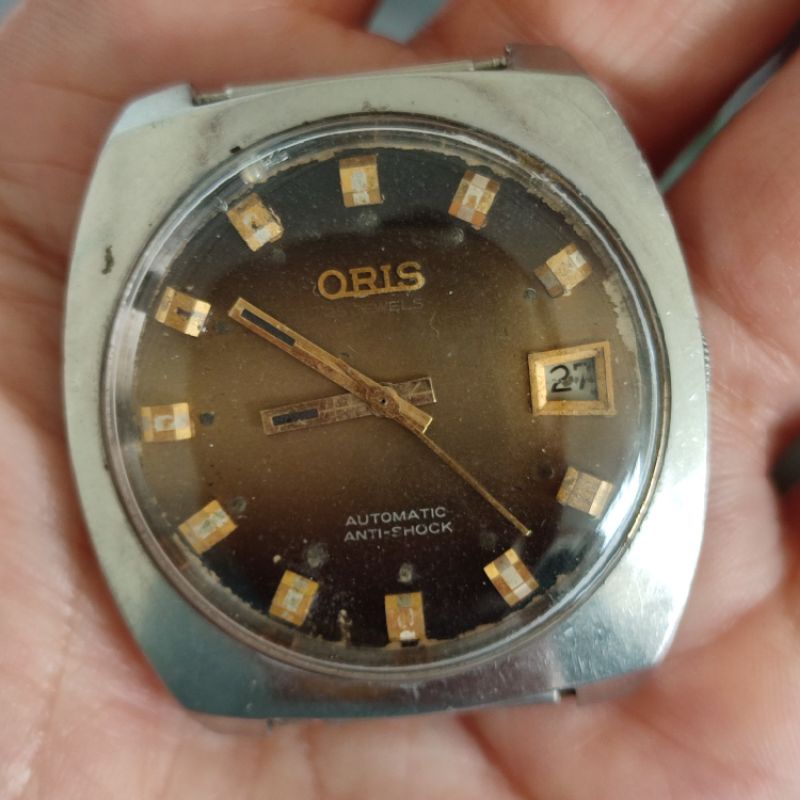 นาฬิกาเจ้าคุณปู่  Vintage Oris ออโตเมติก งานช่าง หน้าเดิม สวยคลาสสิค