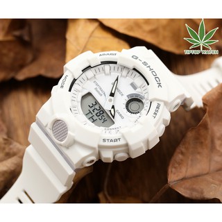 G-Shock Casio ของแท้ 100%  นาฬิกาผู้ชาย รุ่น gba-800 white