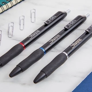 Sharpie S Gel Pen 0.5/ 0.7 mm ปากกาชาร์ปี้ S GEL mm. มีให้เลือก 3 สี น้ำเงิน แดง ดำ ปากกาเจล