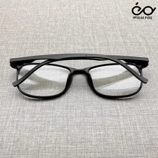 Optical Plus แว่นสายตาสั้นและยาว Glasses เลนส์กรองแสง Blue filter เลนส์กรองแสงสีฟ้าที่มีโทษ 6801 black