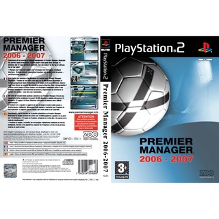 แผ่นเกมส์ PS2 Premier Manager 2006-2007   คุณภาพ ส่งไว (CD)