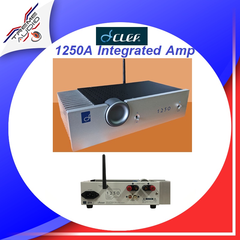 Clef Audio 1250A  เคลฟ ออดิโอ Integrated Amp 25+25W Bluetooth 5.0 Version with AptX ประกันศูนย์ 2 ปี