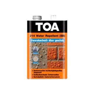 TOA 214 วอเตอร์ รีเพลแลนท์ (สูตรน้ำมัน) ขนาดแกลลอน