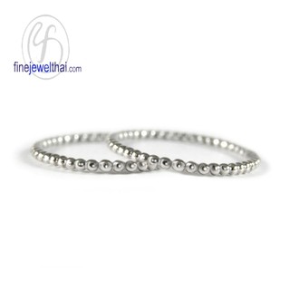 Finejewelthai แหวนทองคำขาว-แหวนคู่-แหวนหมั้น-แหวนแต่งงาน-CoupleRing-Wedding-Ring - RC123700