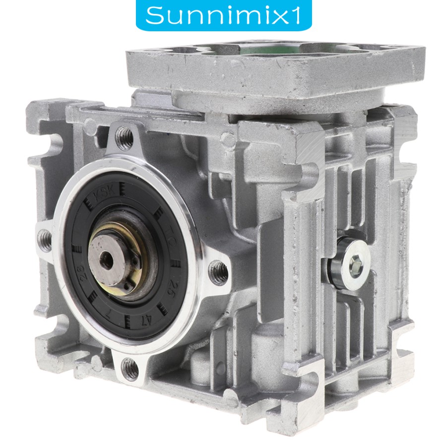 Nmrv030gearbox ลดสําหรับ 57Series Stepper Motor เพลาอินพุต 8 มม.